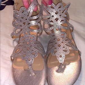 Silver/Gold Torrid Sandals
